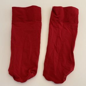 Quality Opaque Soft Nylon Crew Socks NWOT
